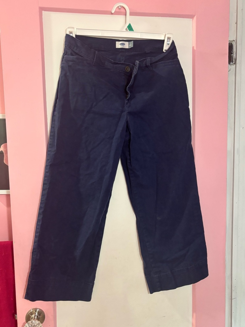Old Navy Navy Wide-Leg Pants